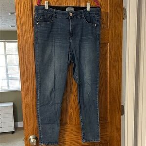 Wit & Wisdom Dark Blue Skinny Jeans